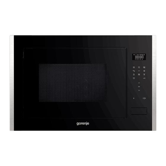 Gorenje BM251S7XG Instructions For Use Manual