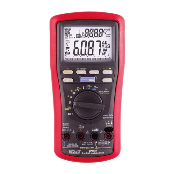 Brymen BM887 User Manual
