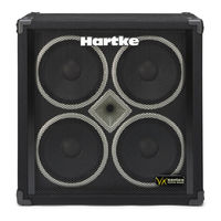 Hartke Bass Enclosure VX410 Owner's Manual