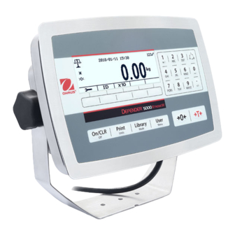 OHAUS Defender 5000 Manual