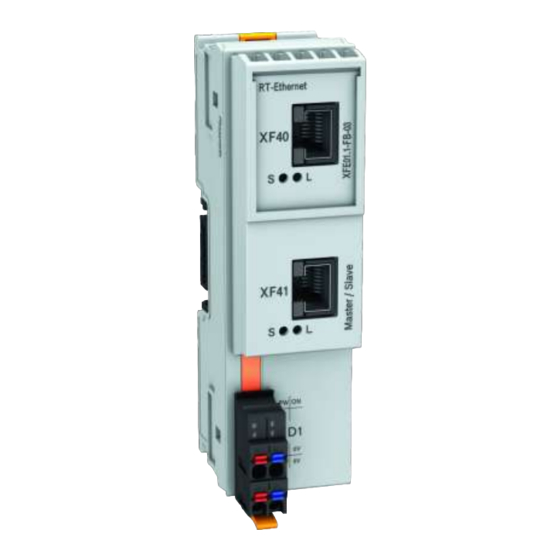 Bosch Rexroth IndraControl XFE 01.1 Series Operating Instructions Manual