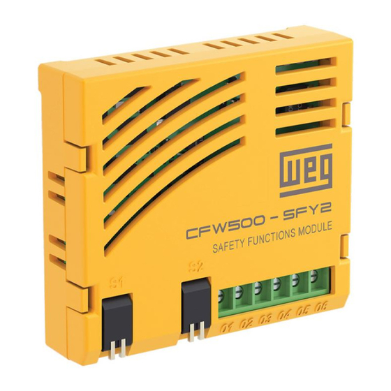 WEG CFW500 Series Safety Manual