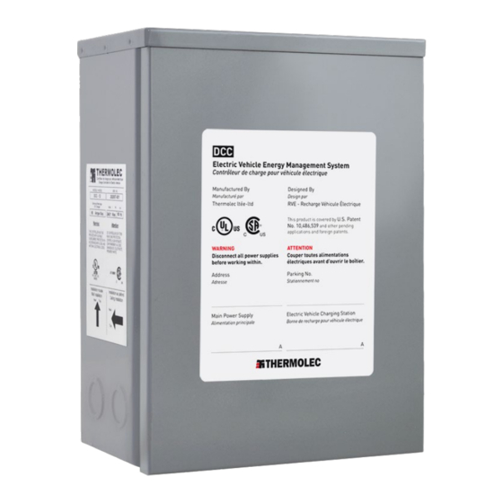 Thermolec DCC-12 Installation Manual