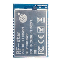 RF-Star RF-TI1352P1 Manual