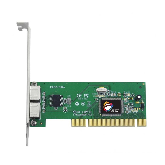 SIIG DP PCI-to-PS/2 Quick Installation Manual