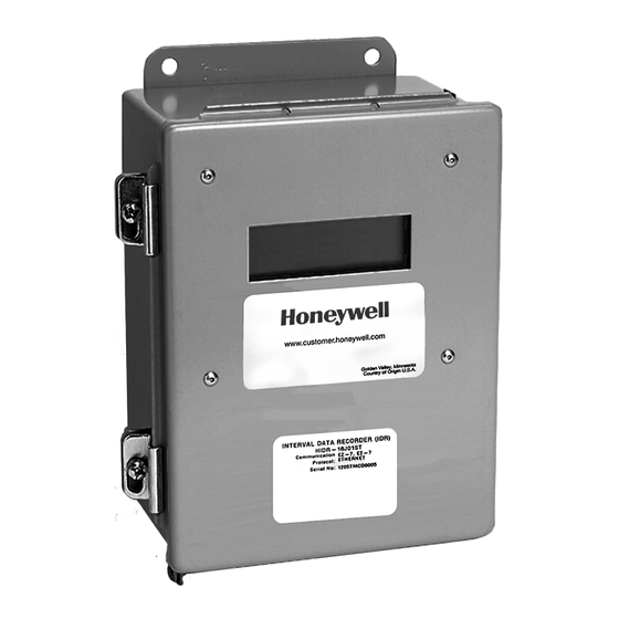 Honeywell E-Mon IDR Series Installation Instructions Manual