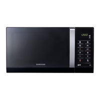 Samsung GE86N-B 23 Litres Grill Microwave Owner's Instructions Manual