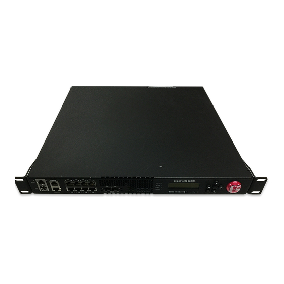F5 2000 Series Manual