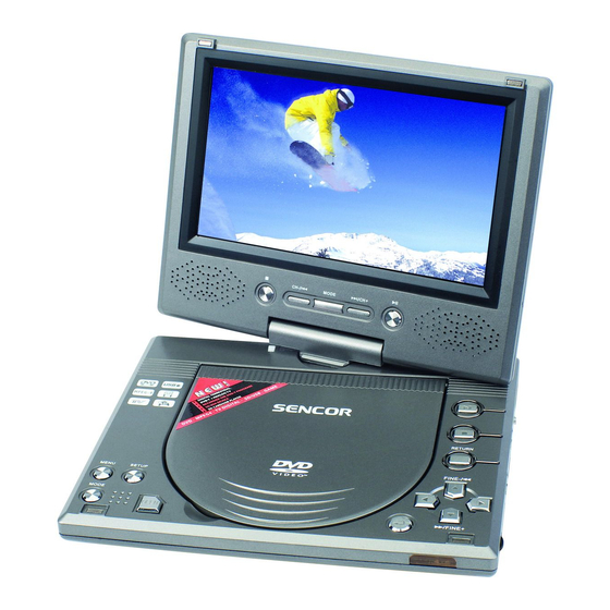 Sencor SPV 7707T User Manual