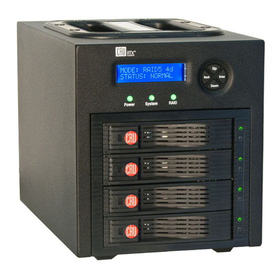 CRU Dataport RTX 430-3QR Quick Start Manual