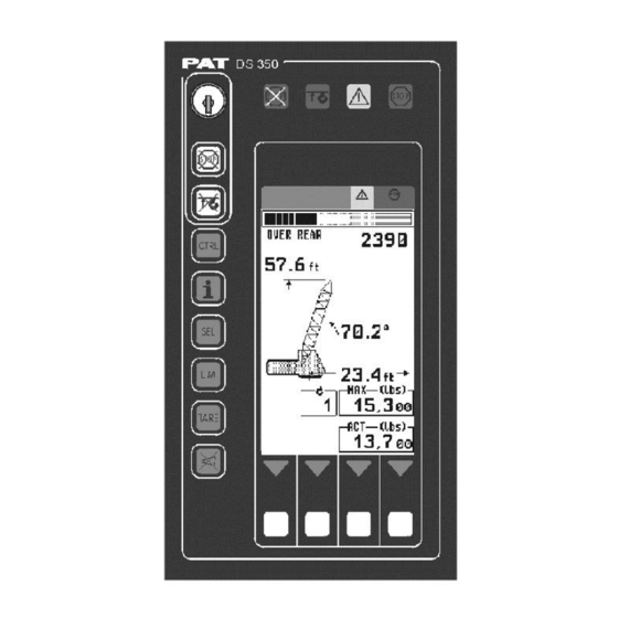 PAT DS 350 / 1334 GRAPHIC Operator's Manual