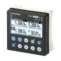 socomec DIRIS Digiware IO-20 Installation Manual