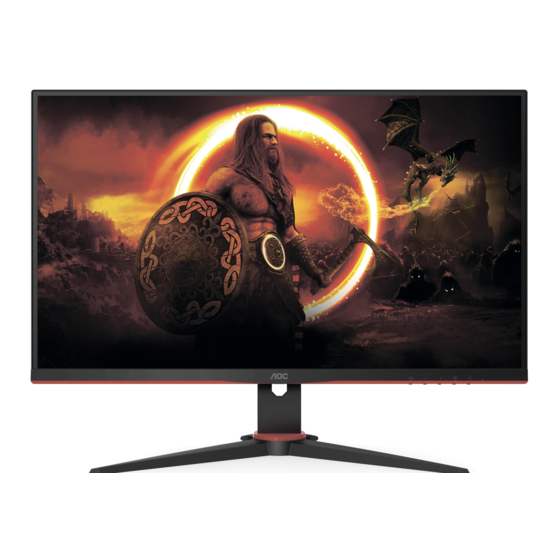 AOC 24G2SPE Manuals