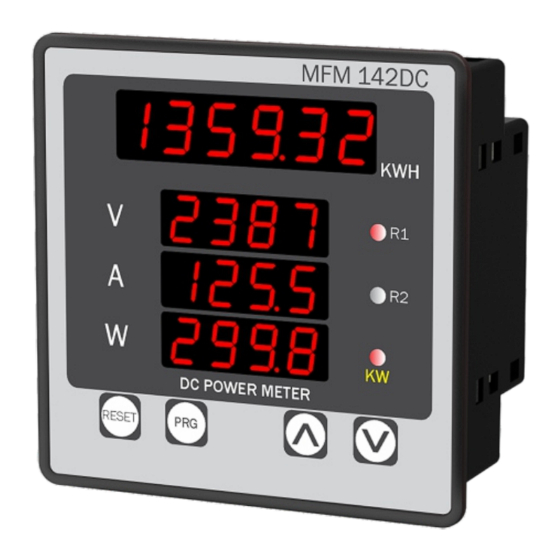 MULTISPAN MFM 142DC Manual