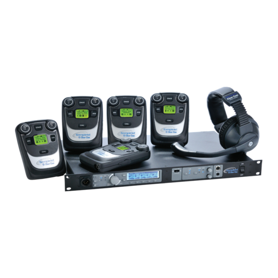 HME Clear-Com Tempest 2400 Quick Start Manual