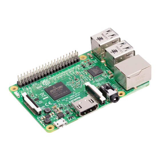 Raspberry Pi 3B User Manual