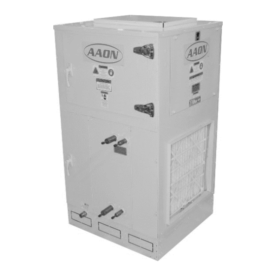 AAON V3-A Installation, Operation & Maintenance Instructions Manual