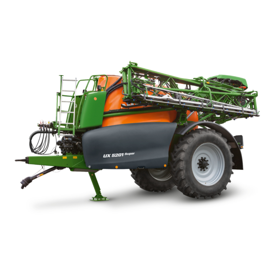 Amazone UX 6201 Super Operating Manual