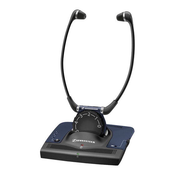 Sennheiser 502013 Instruction Manual