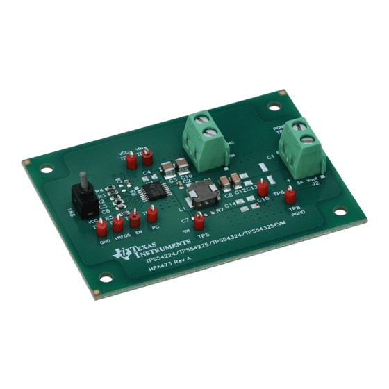 Texas Instruments TPS54325 User Manual