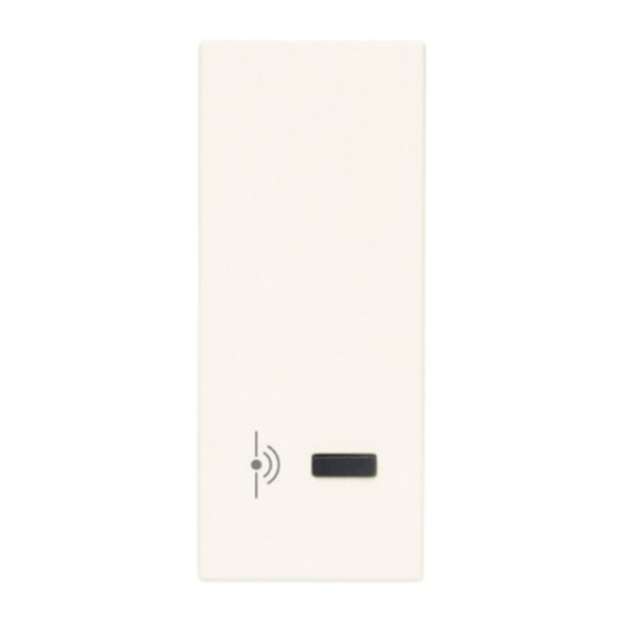 Vimar LINEA 30179 Series Quick Start Manual