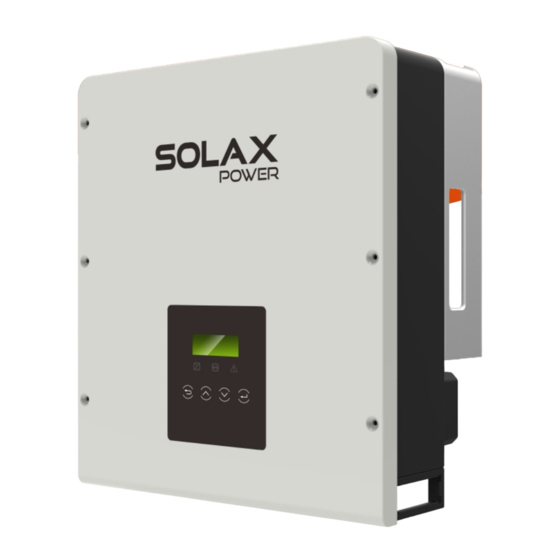 SolaX Power X1-Smart Series User Manual