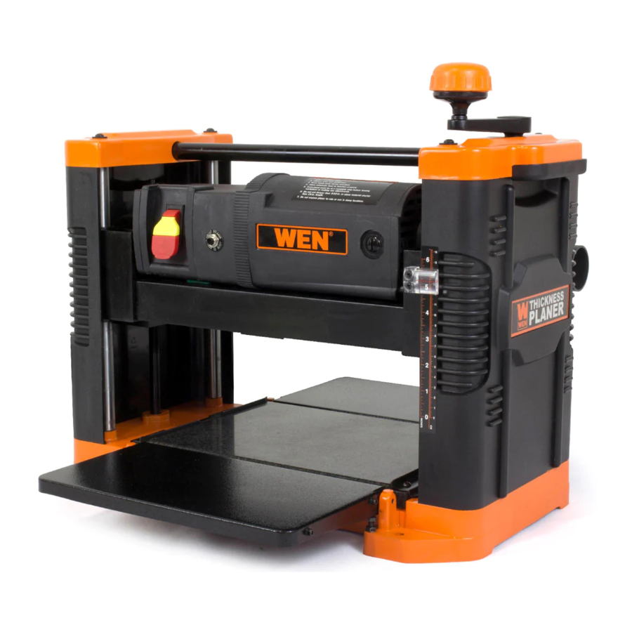 WEN 6550T - 12.5-Inch Benchtop Thickness Planer Manual