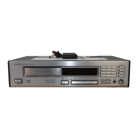 Onkyo DX-6930 Service Manual