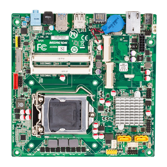 Gigabyte MSH61DK User Manual
