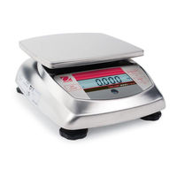 OHAUS Valor V31XW3 Instruction Manual