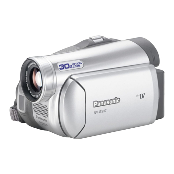 Panasonic NV-GS27GC Service Manual