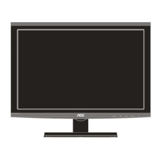 AOC e2041S Service Manual