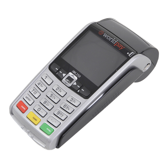 worldpay iWL250 Installation Manual