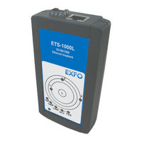 EXFO ETS-1000L User Manual