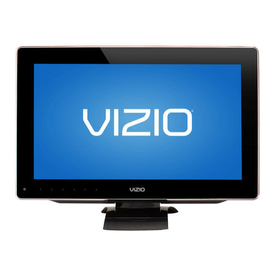 Vizio VM190XVT User Manual