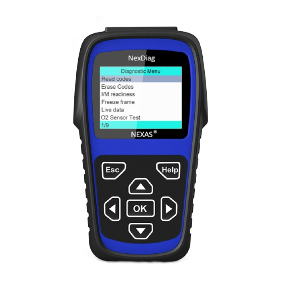 NEXAS NexDiag ND602 Manuals