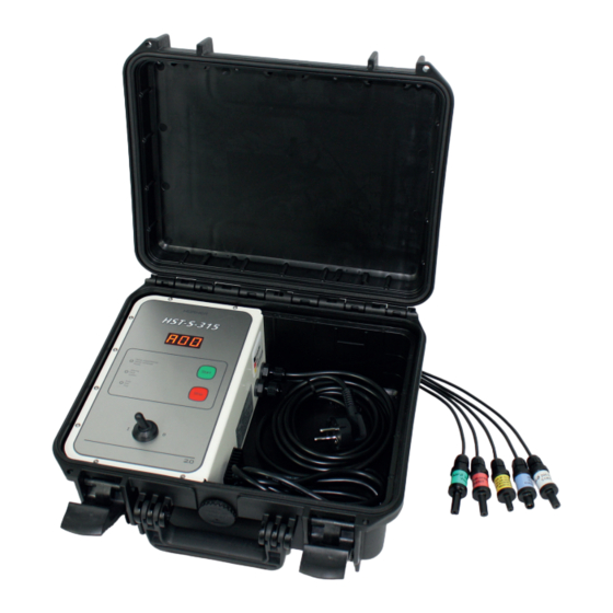 omisa HST 300 2.0 User Manual