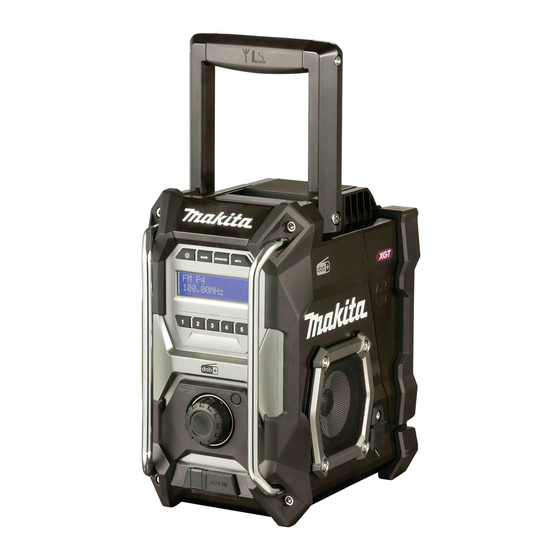 Makita MR003GZ01 Instruction Manual
