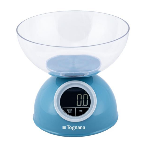Tognana Iridea D2DBL51IRZU User Manual
