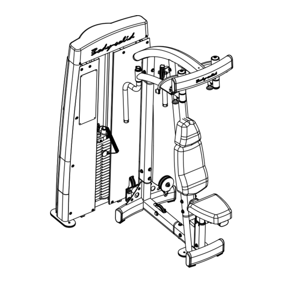 Body Solid DPEC.1 Owner's Manual