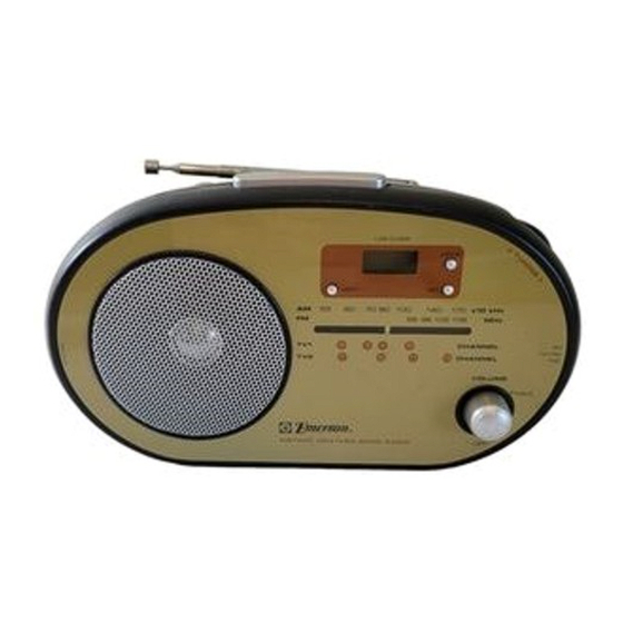 Emerson RP1103 Manuals