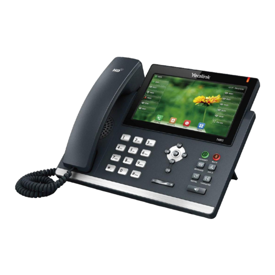 Yealink T48G User Manual