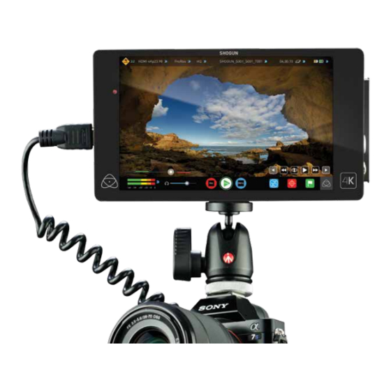 Atomos SHOGUN User Manual