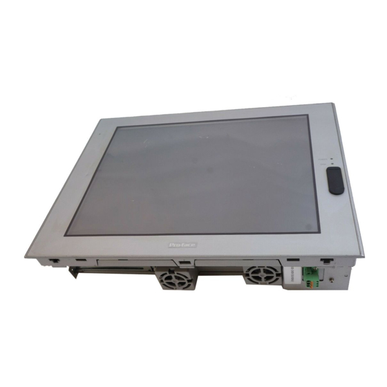 Pro-face PS-3700A User Manual