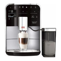 Melitta Caffeo Barista TS Operating Instructions Manual