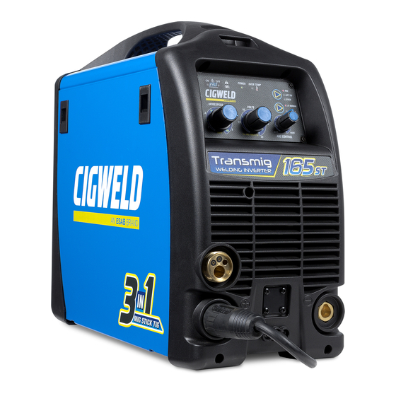 CIGWELD Transmig 165ST Service Manual