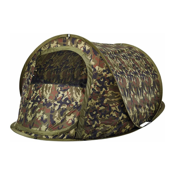 OZtrail Switch Back 2 Camo Owner's Manual