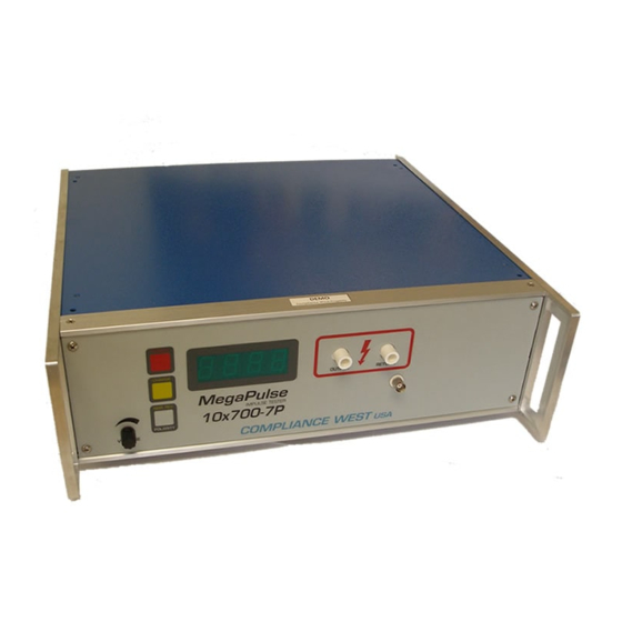 Compliance West MegaPulse Defib-5 Instruction Manual