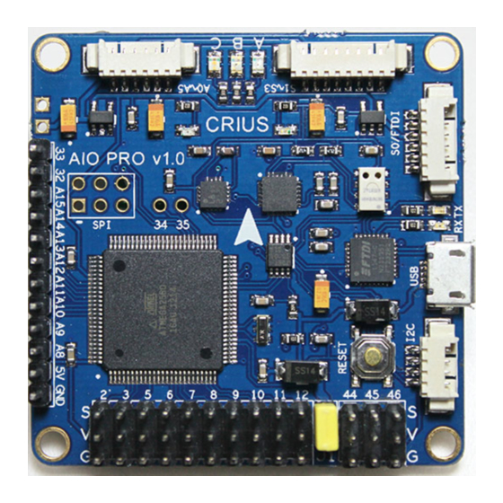 CRIUS ALL IN ONE PRO Quick Start Manual
