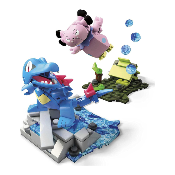 Mega Construx Pokemon Totodile vs. Snubbull Manuals